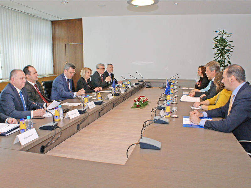Management of the Parliamentary Assembly of Bosnia and Herzegovina spoke with the Head of the Delegation of the European Union to Bosnia and Herzegovina and  European Union Special Representative in Bosnia and Herzegovina 